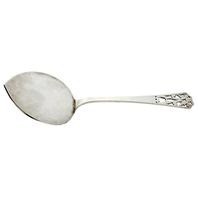 Sterling Silver Cake Server by McAuliffe & Hadley For Sale