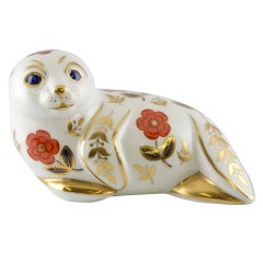 Seal Paperweight by Royal Crown Derby