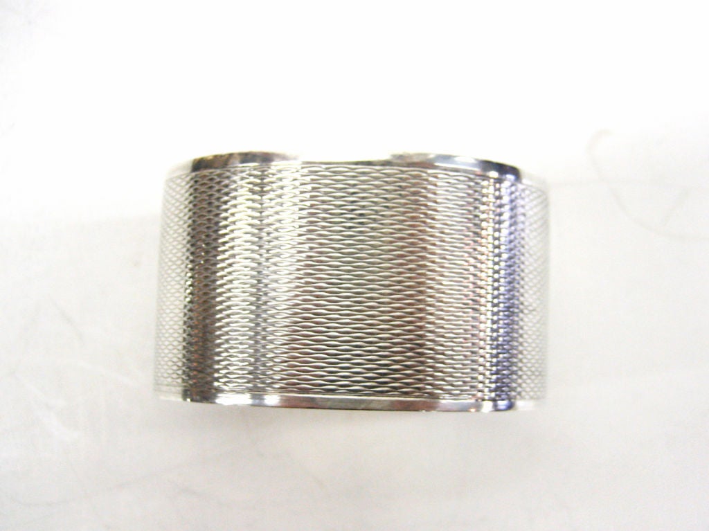 Various English Sterling Silver Napkin Rings 2