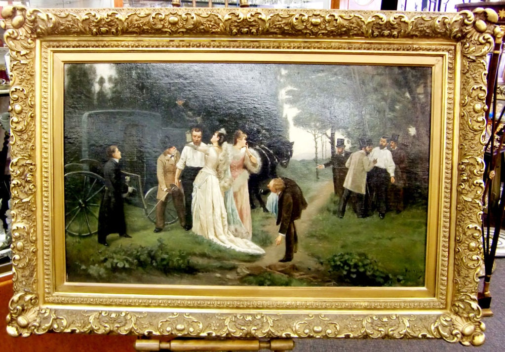 The Duel by Georges Philbert Maroniez (1865-1933)