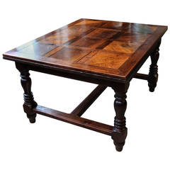 17th Century Revival Oak Table