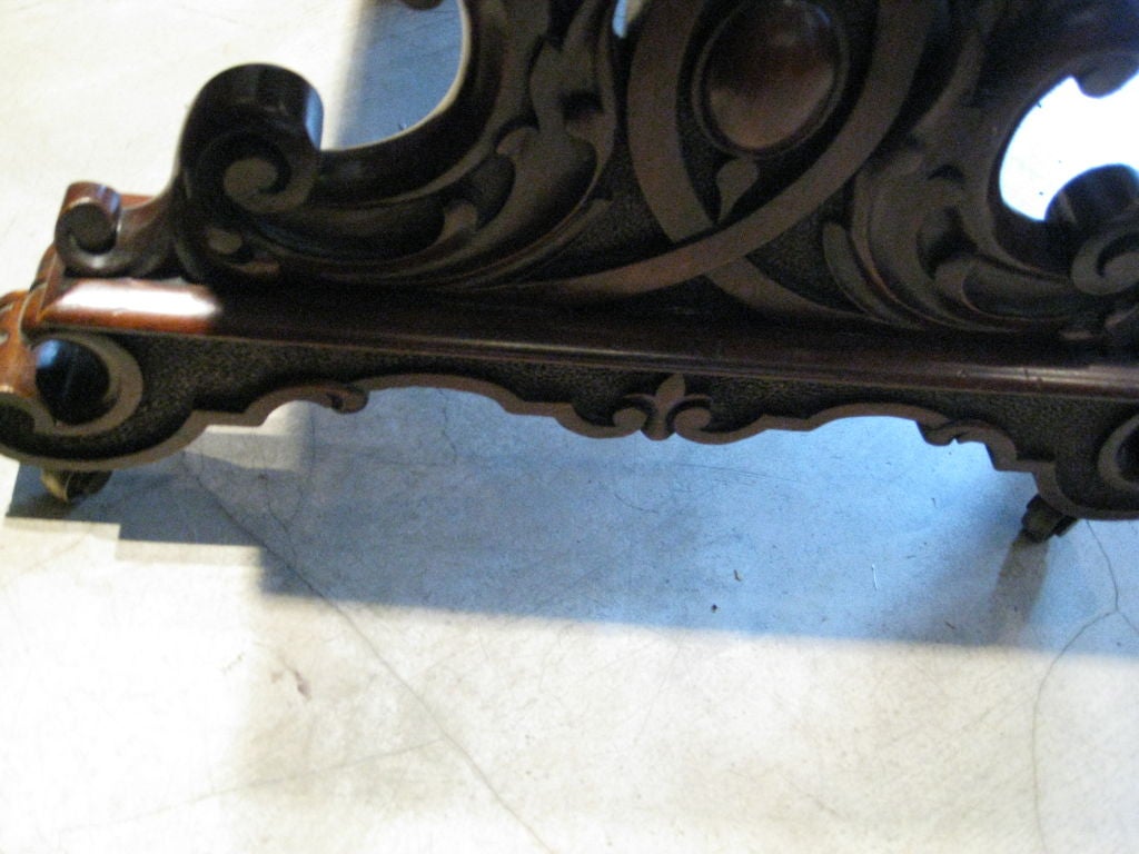 Super quality Victorian Walnut folding card table