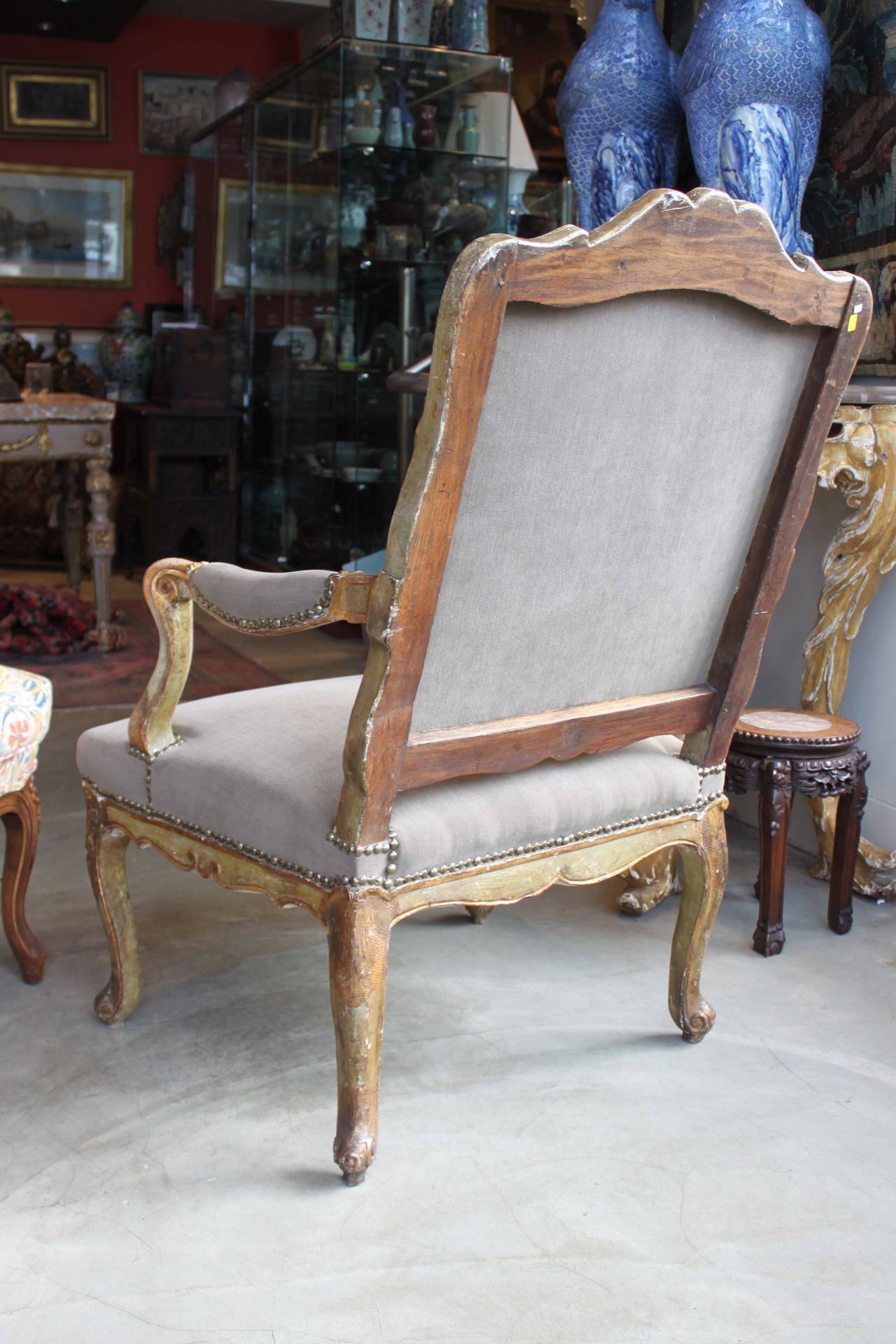 Antique 'Duke of Alba Fauteuil'