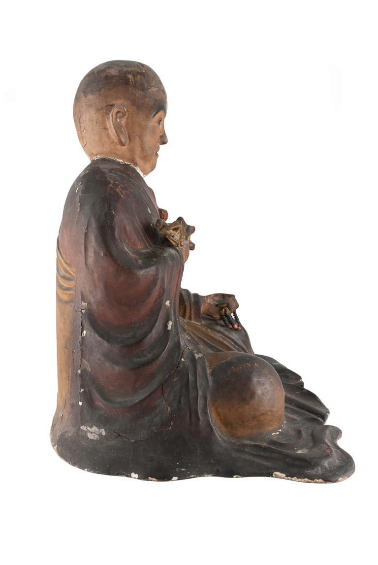 Japanese Buddha.
Laquered wood
Edo Period