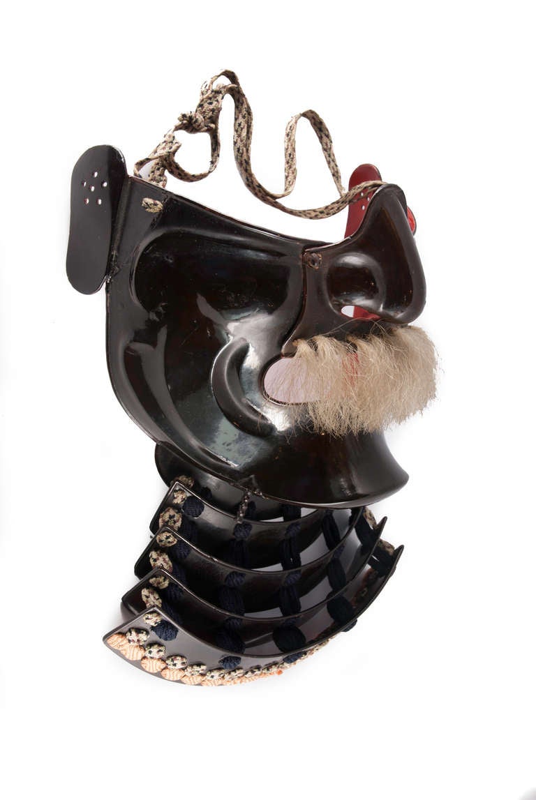 Japanese Edo Period Mempo Face Armour