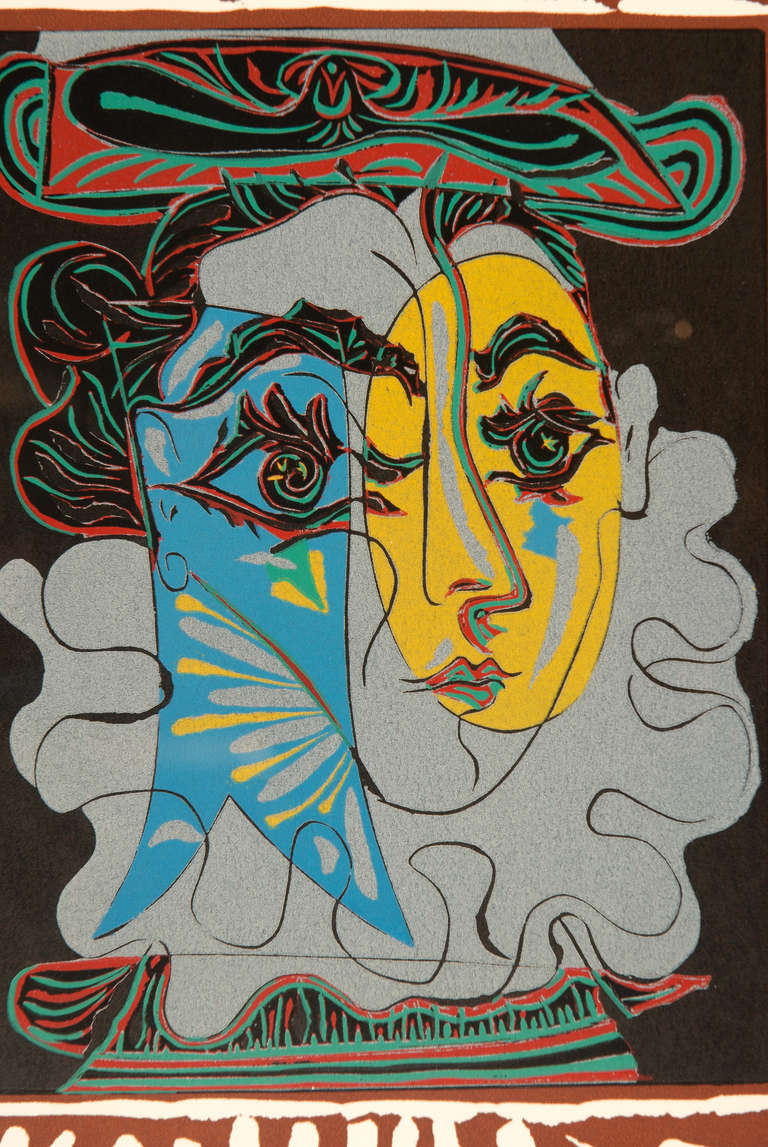 Spanish Picasso Lino Print
