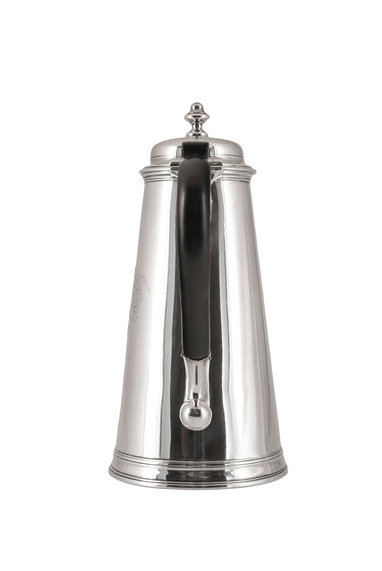 English 18th Century Georgian Silver Coffee Pot