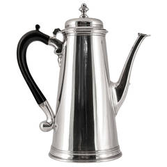 18th Century Georgian Silver Coffee Pot