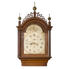 Massachusetts Federal Tall Case Clock. C1790