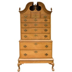 Antique Connecticut Chest-on-chest-on-legs