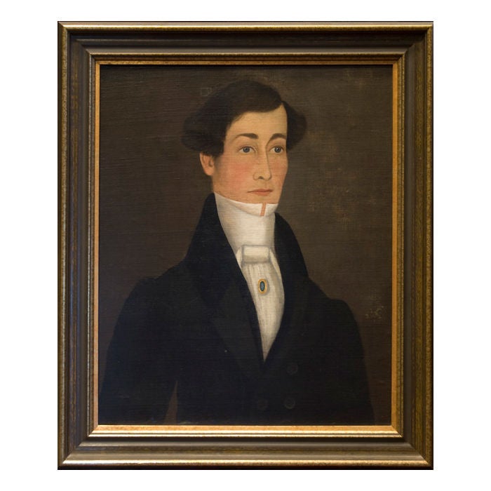 Portrait of a Montreal Gentleman. C1800.
