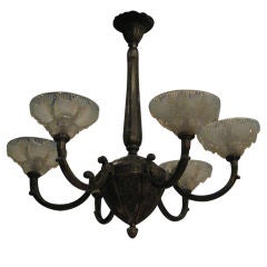 Deco chandelier. Circa 1915-20