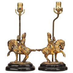 Antique Chinese Bronzes Converted to Lamps