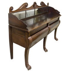 Antique Unusual Nineteenth Century Eastern Seaboard sideboard/server