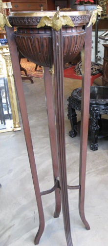 Napoleonic 'jardiniere' with gilt-bronze roosters C1815