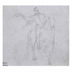 Original Degas drawing