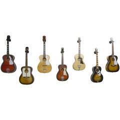 Retro Parlor Acoustic Guitar Collection