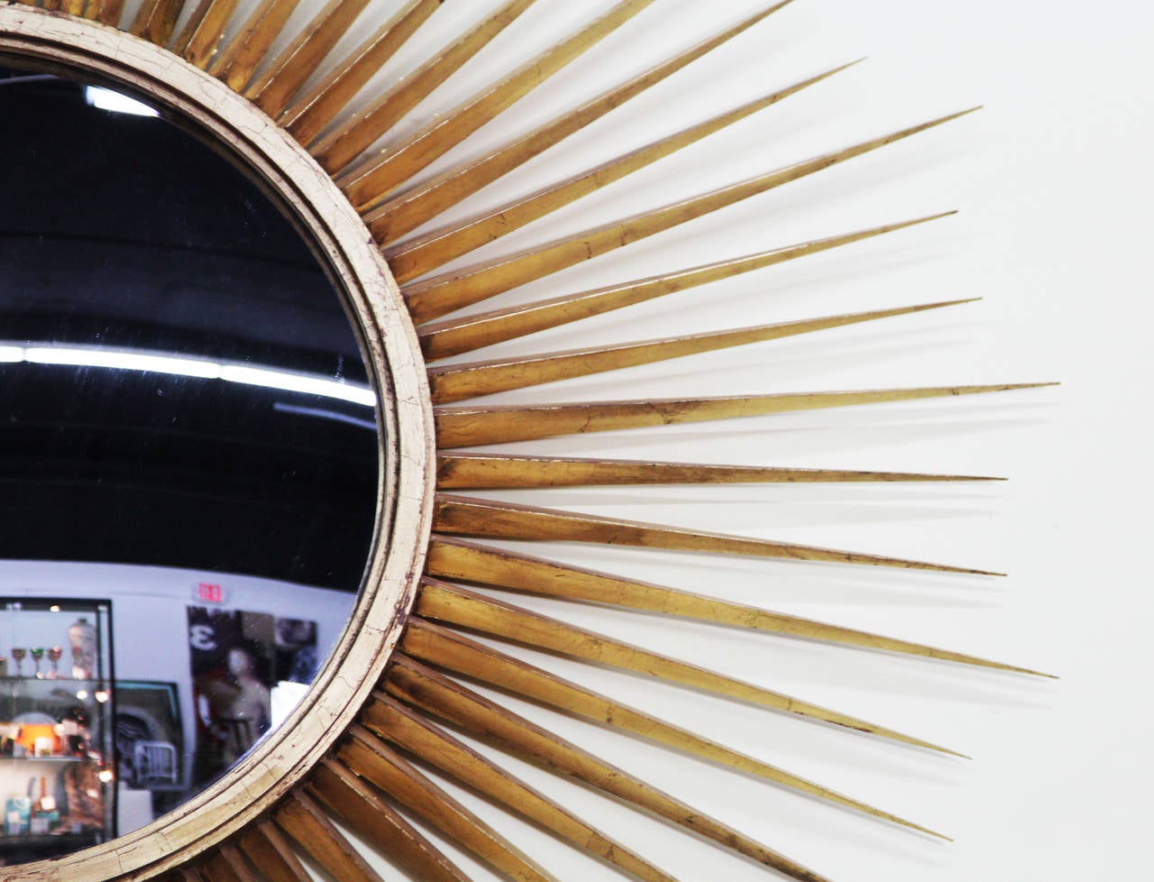 Sunburst Mirror by Mark Scharillo for Albert Hadley For Sale 1