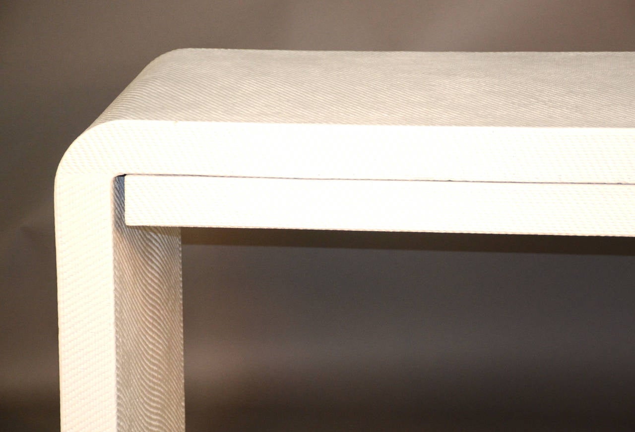 waterfall dressing table