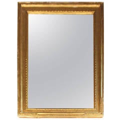 Gold Gilt Monumental Federal Mirror
