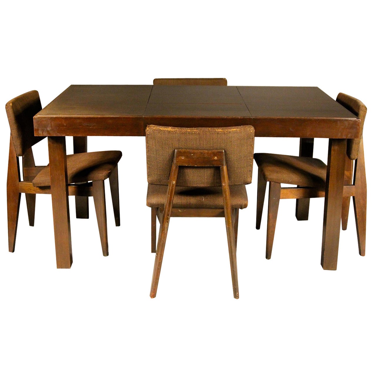 George Nelson for Herman Miller Prima Vera Table with George Nelson Chairs For Sale