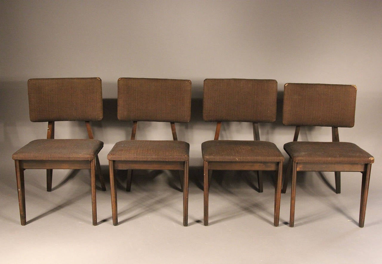 American George Nelson for Herman Miller Prima Vera Table with George Nelson Chairs For Sale