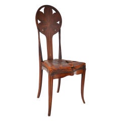 "Chestnut Leaf" Occasional Chair - Louis Majorelle