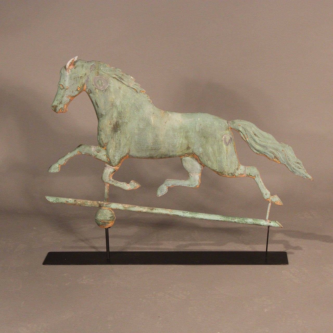 American Running Horse Weathervane