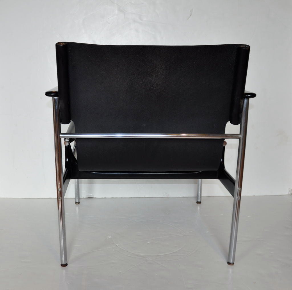 Leather Sling Chair - Charles Pollack 2