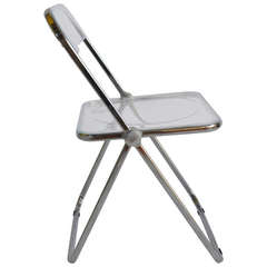 "Plia" Chair, Giancarlo Piretti, (Six Available)