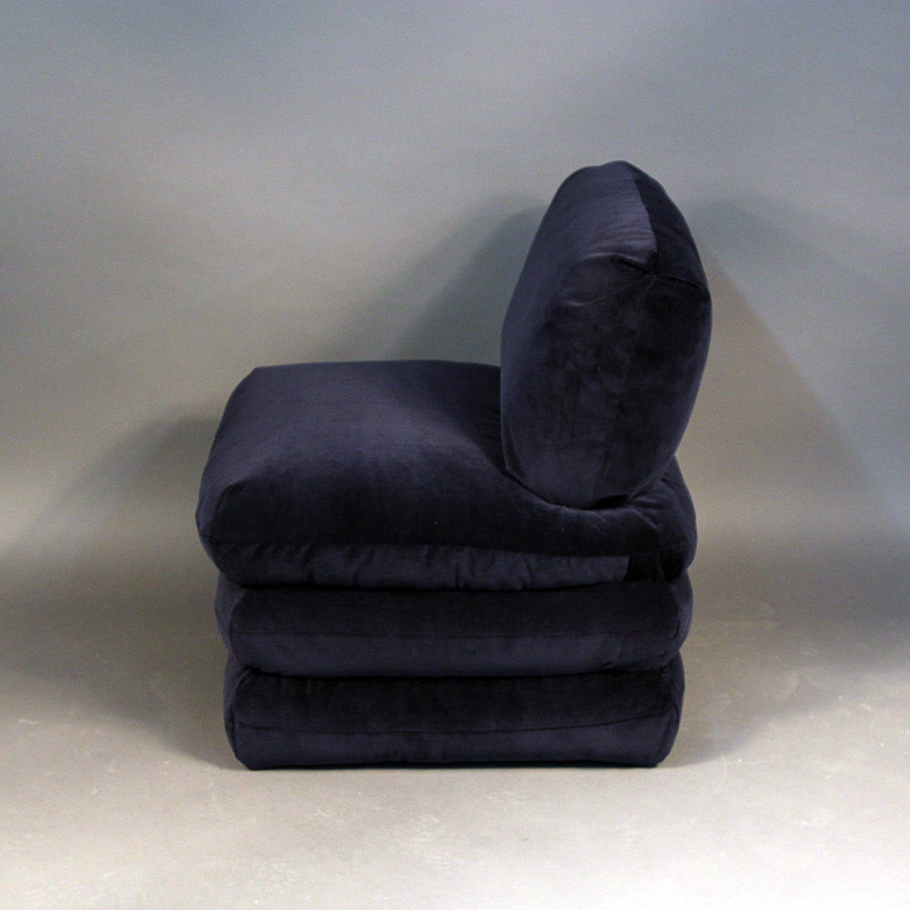 American Vice Versa for Donghia Pair of Slipper Chairs For Sale
