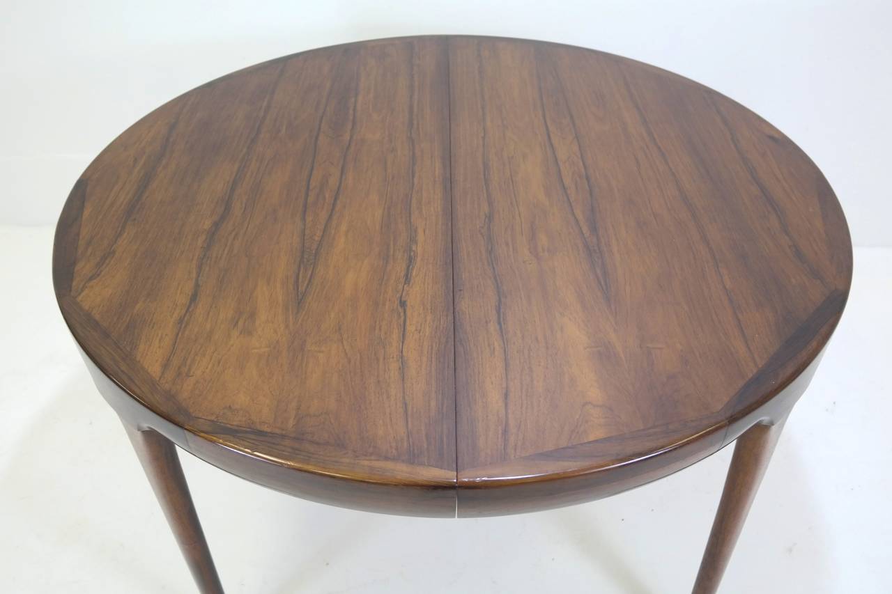 Danish Early 1960s Rosewood Dining Table by Ib Kofod-Larsen 3