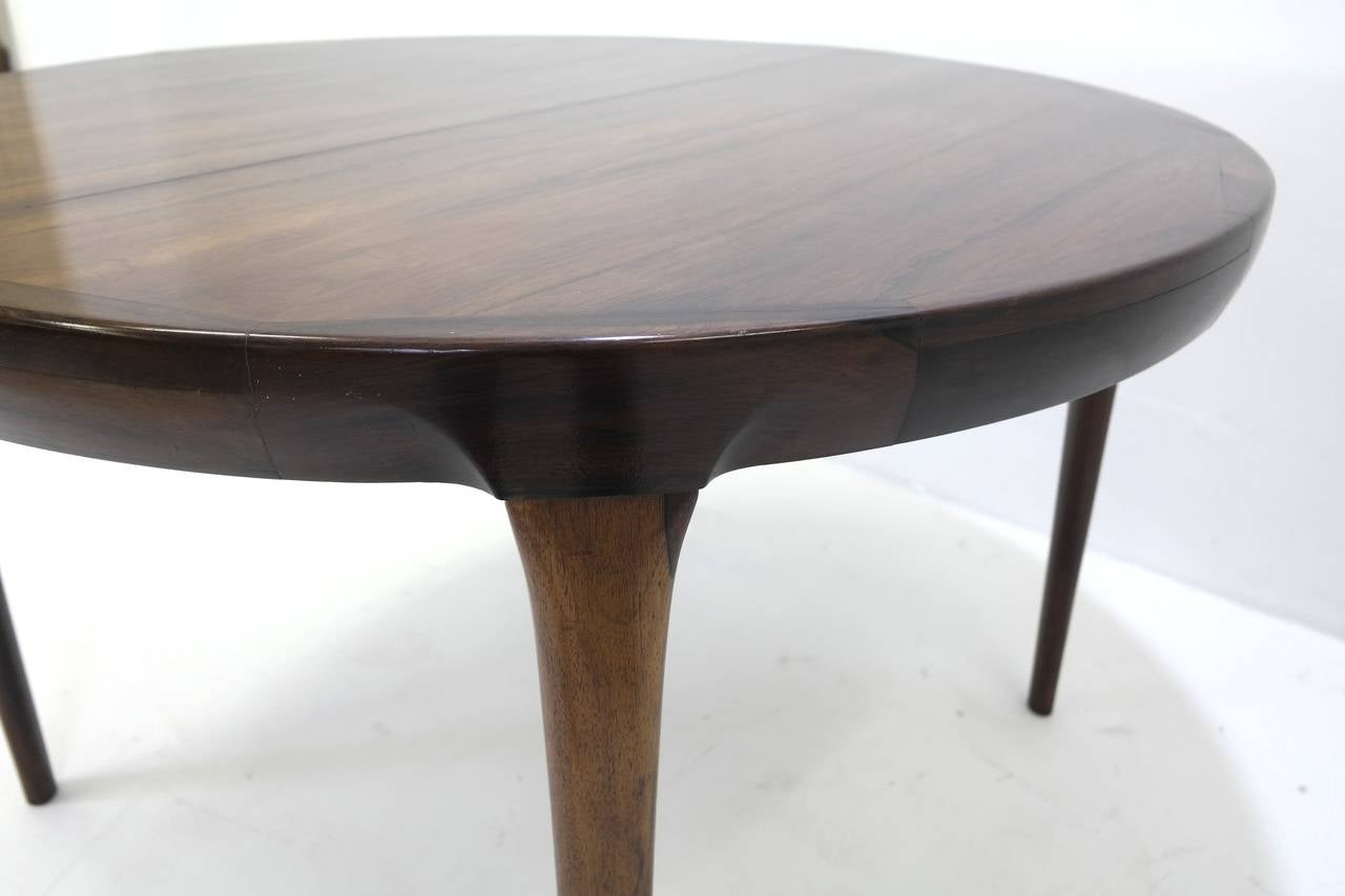 Danish Early 1960s Rosewood Dining Table by Ib Kofod-Larsen 5