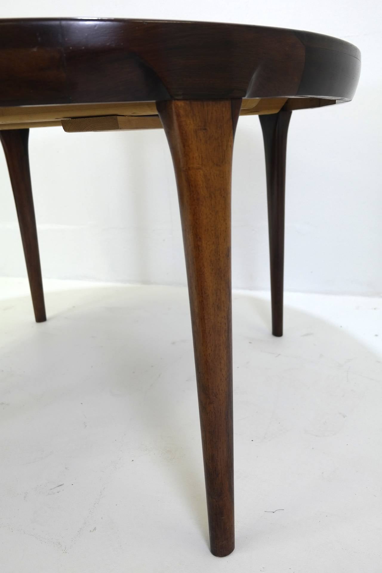 Mid-20th Century Danish Early 1960s Rosewood Dining Table by Ib Kofod-Larsen