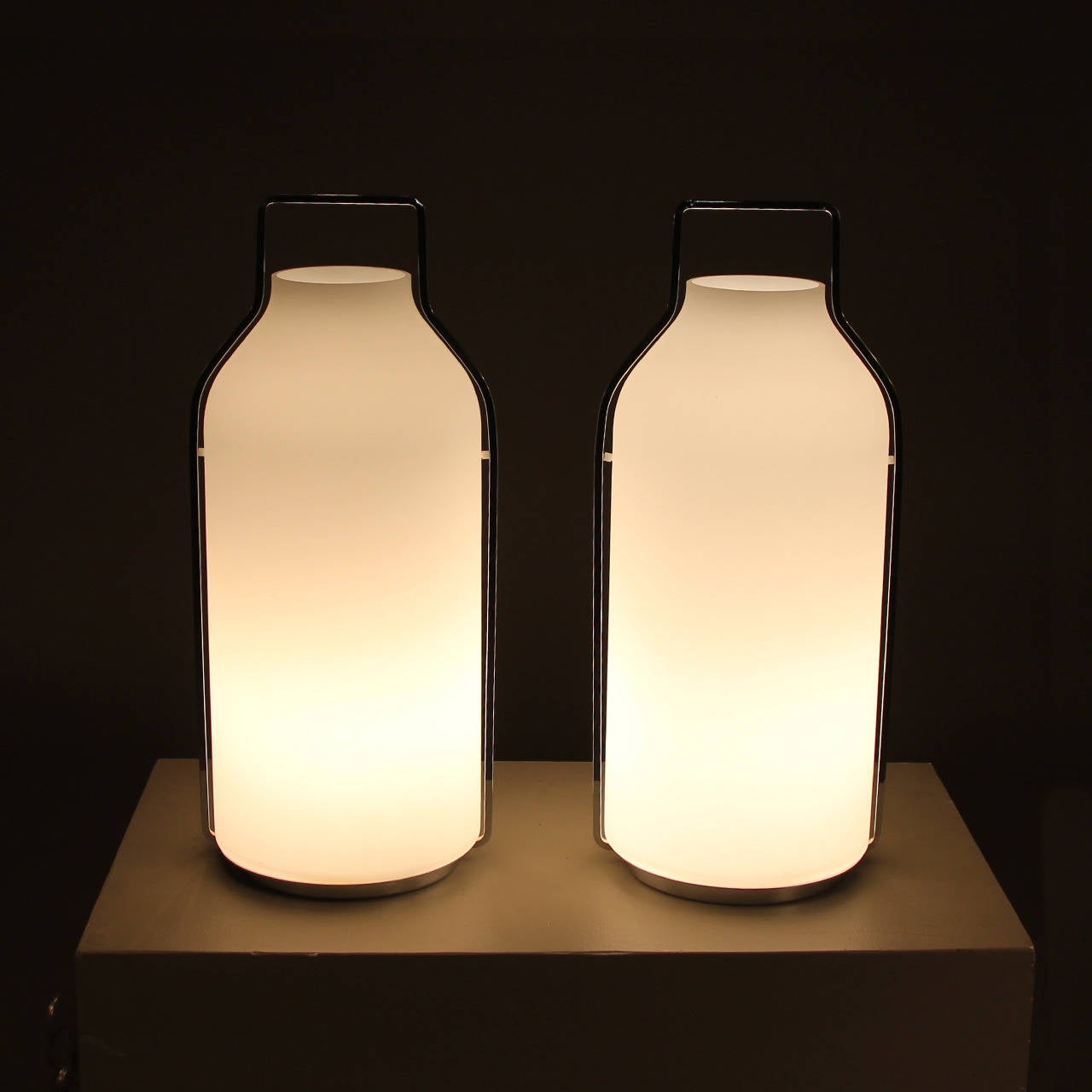 Pair of Eric Jourdan Somerset Lamps for Ligne Roset