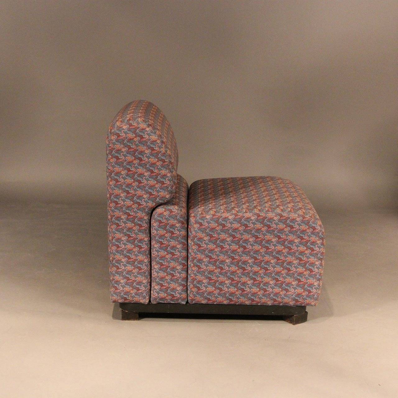 Mid-Century Modern Sculptural Chair Influenced by Pierre Paulin and M.C. Escher