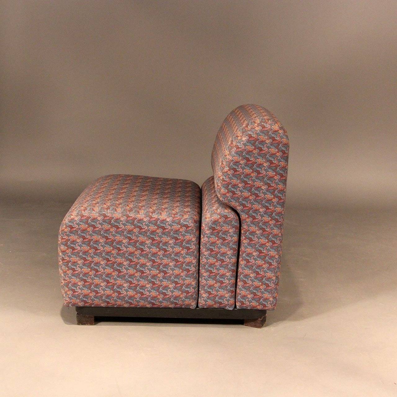 Late 20th Century Sculptural Chair Influenced by Pierre Paulin and M.C. Escher
