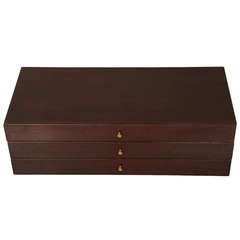 Paul McCobb 3 Drawer Jewelry Chest for The Irwin Collection by Calvin