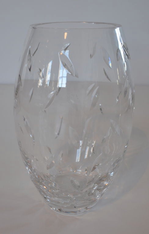 American Massive Crystal Vase - Tiffany & Co.
