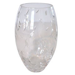 Massive Crystal Vase - Tiffany & Co.