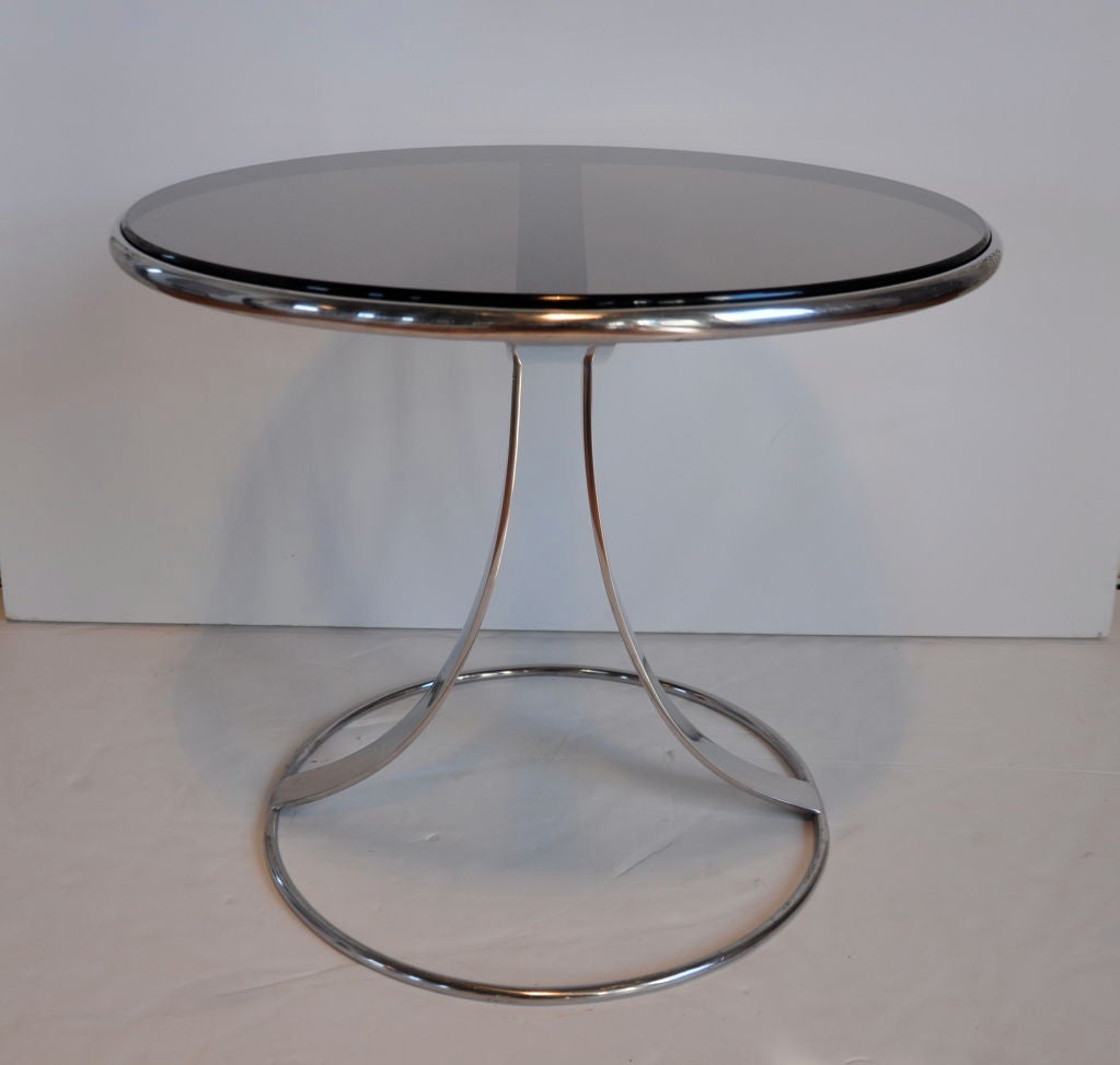 Cafe Table by Gardner Leaver In Excellent Condition For Sale In Bridport, CT