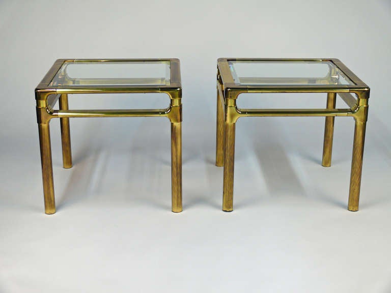 Solid Brass MasterCraft Side Tables
