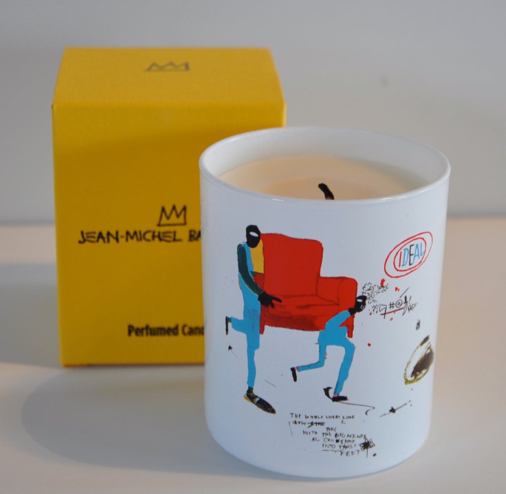 "Dragon" Candle- Jean-Michel Basquiat