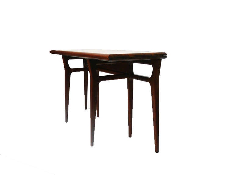 Mid-20th Century Convertable console/dining table in the manner of Ico Parisi