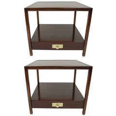 Pair of Michael Taylor End or Side Tables