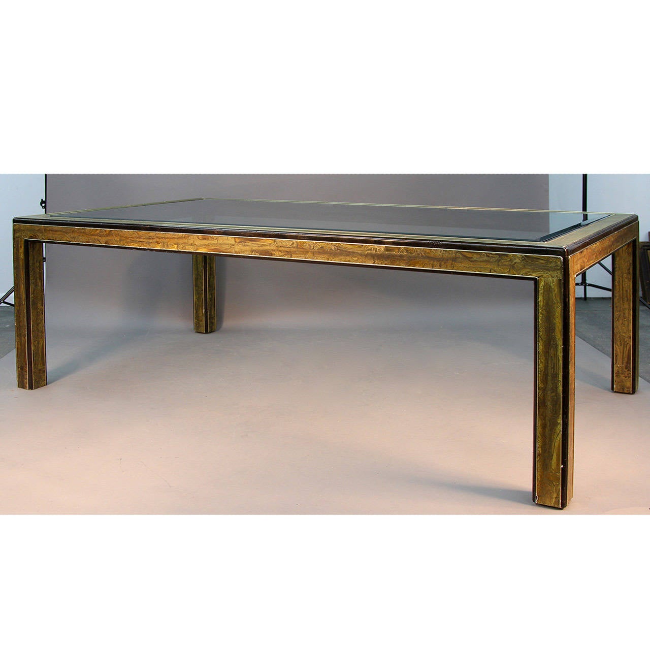 Hollywood Regency Dining Table by Bernhard Rohne for Mastercraft For Sale