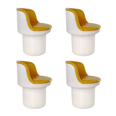 Set of Four 1960's Dining Chairs