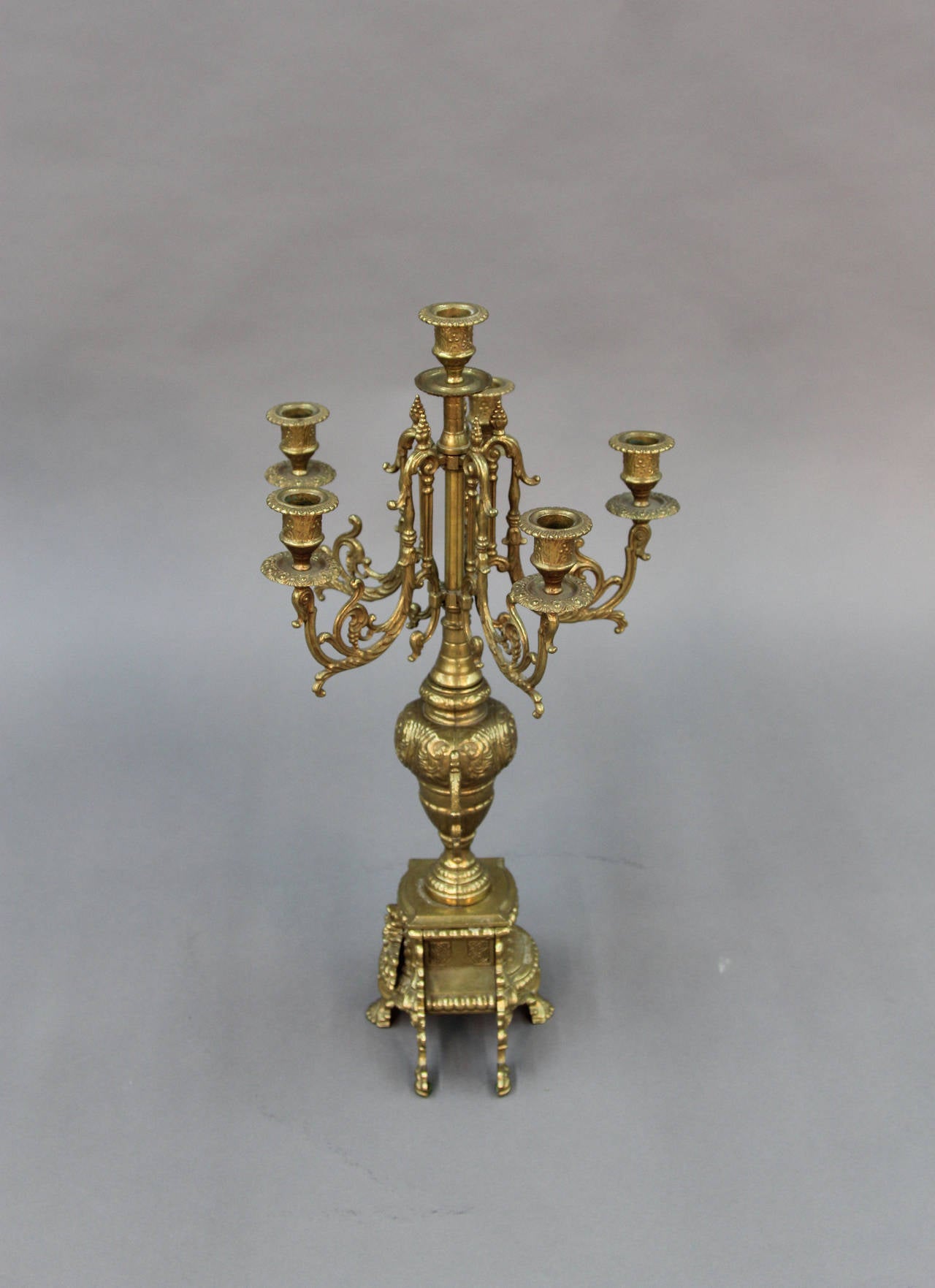 Brevettato Brass Candelabras, Italy For Sale at 1stDibs brevettato