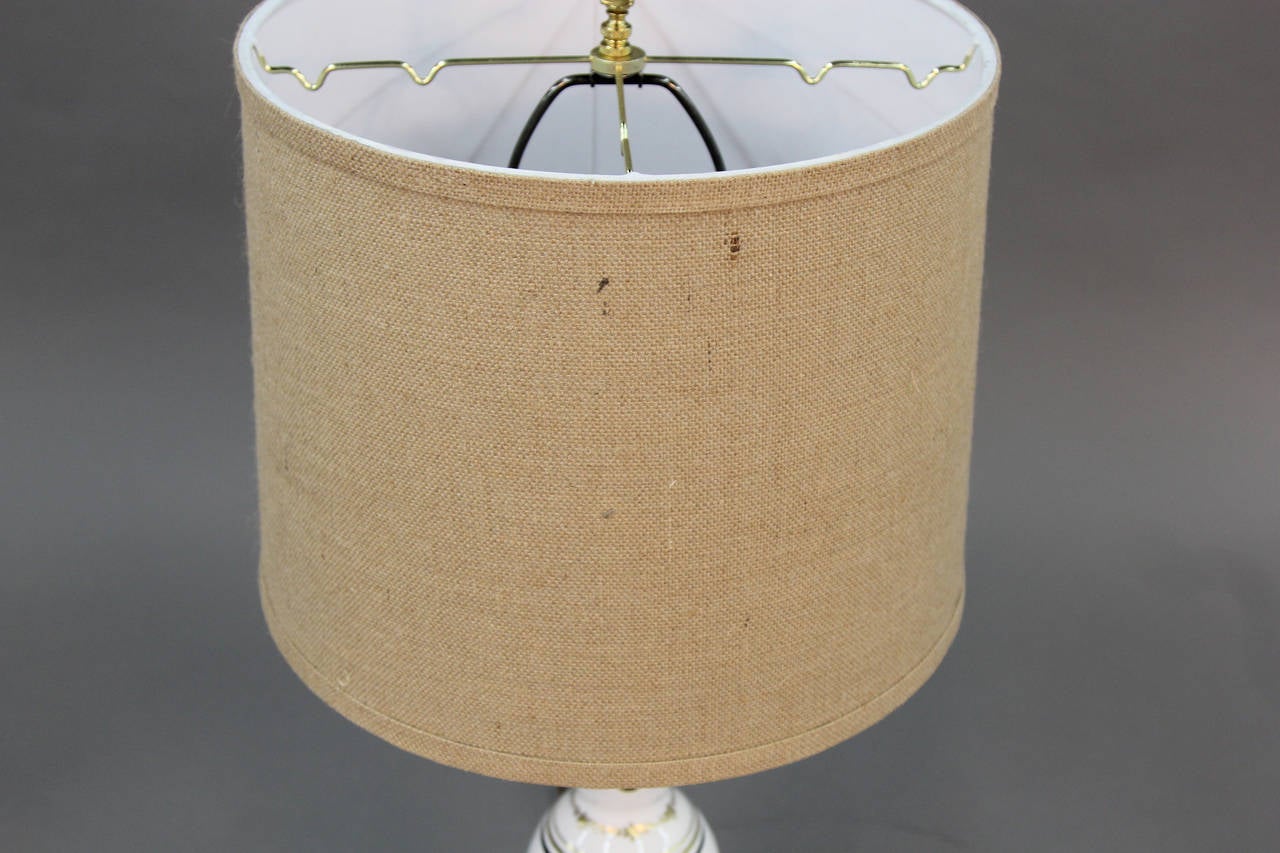 Czech Bohemian Cased Glass Cut to Emerald Green Table Lamps For Sale