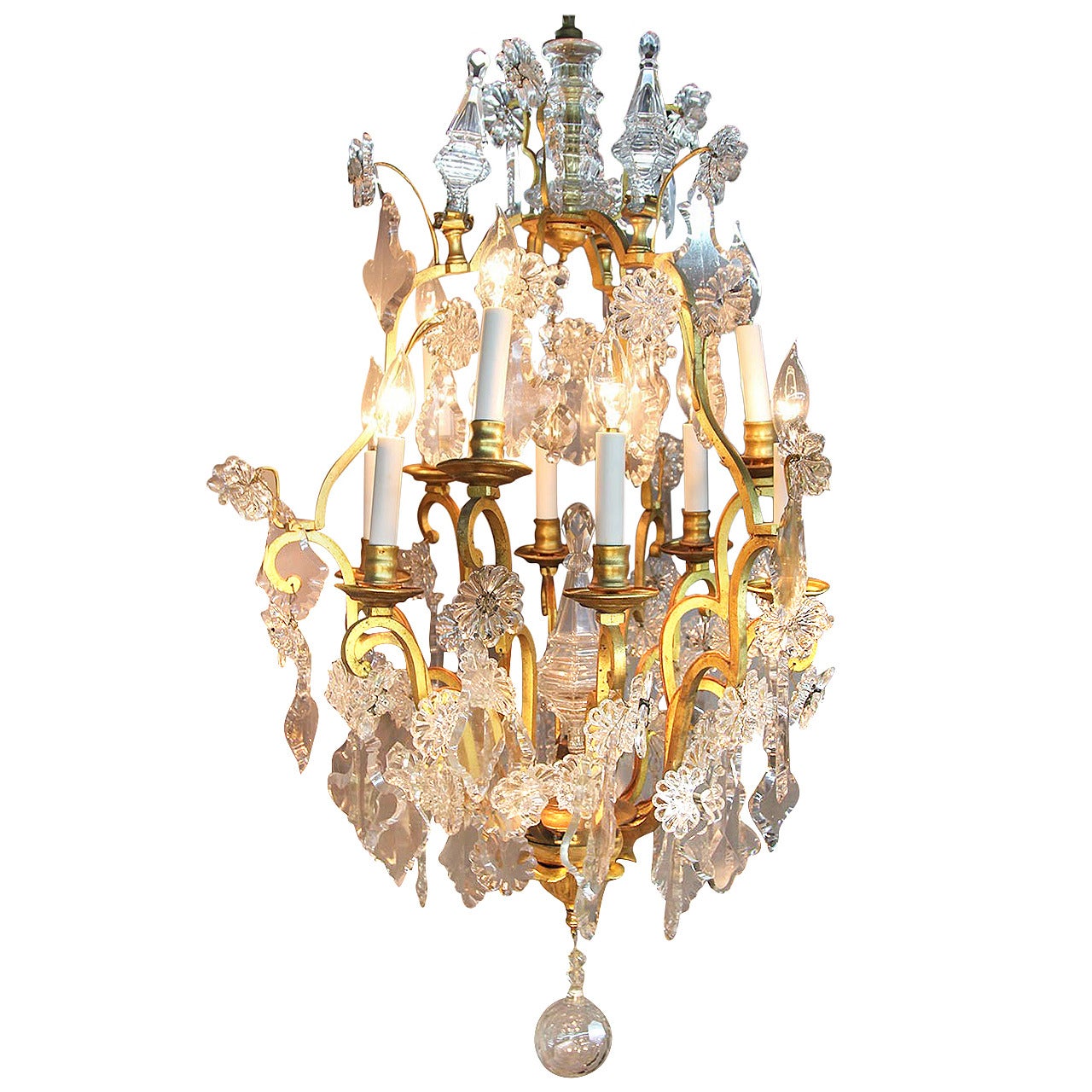 Gorgeous Louis XV French Chandelier For Sale